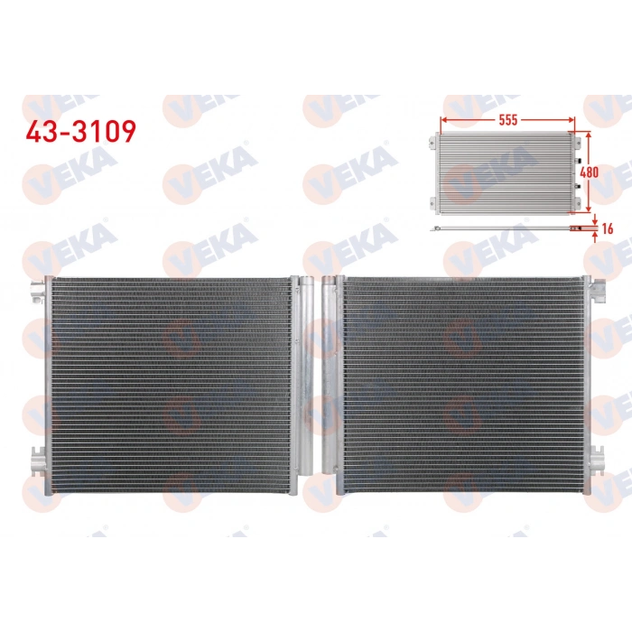 KLIMA RADYATORU NISSAN QASHQAI (J11) 1.5 DCI 2014-