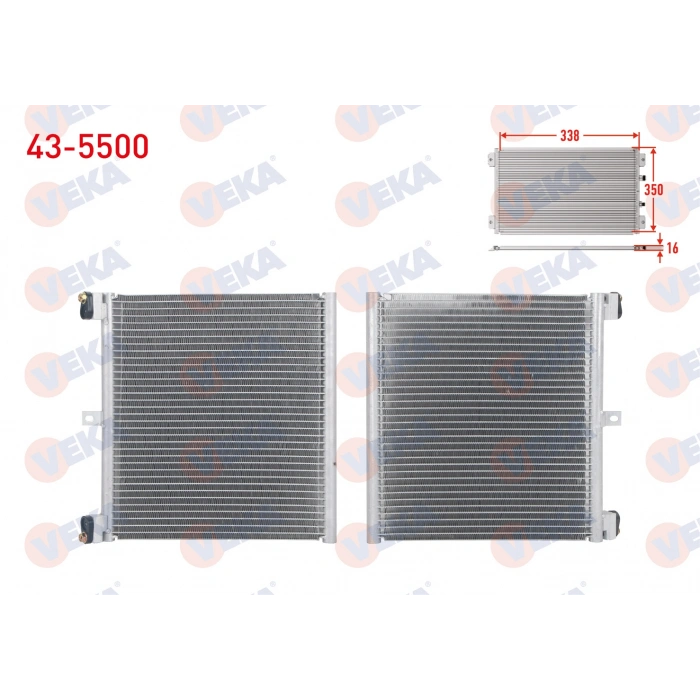 KLIMA RADYATORU PORSCHE CAYMAN (981) 2.7 2013-