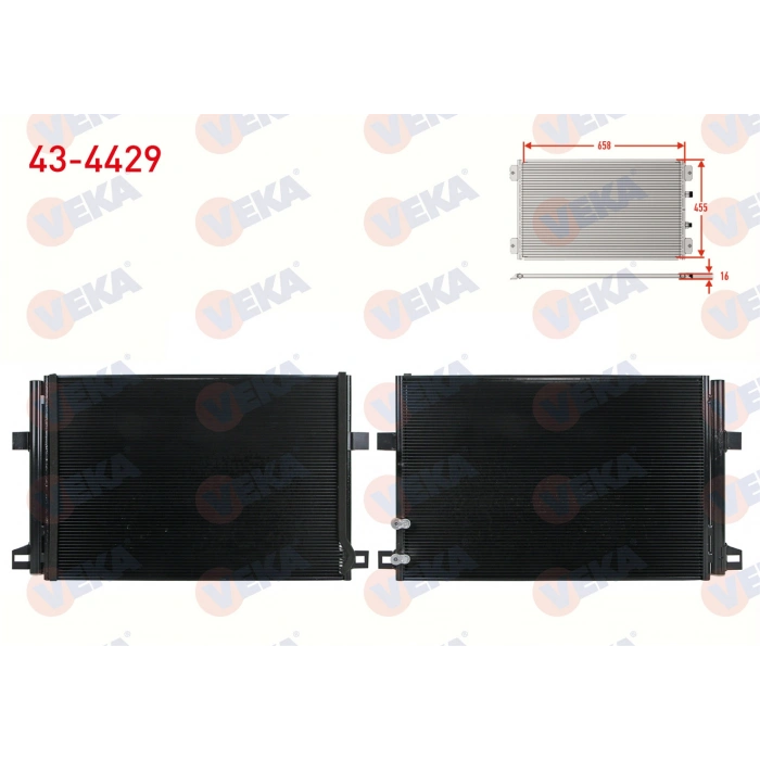 KLIMA RADYATORU VOLKSWAGEN AMAROK 2.0 TDI 2010-