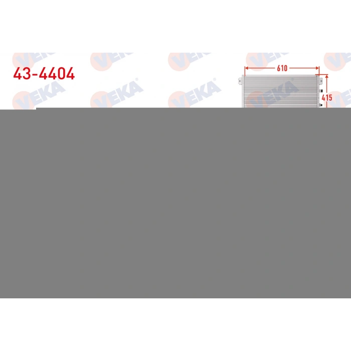 KLIMA RADYATORU VOLKSWAGEN PASSAT (3B2) 1.8 A-T/M-T 1996-2000