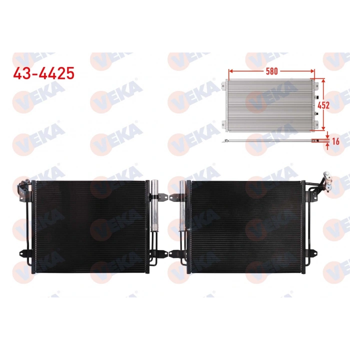 KLIMA RADYATORU VOLKSWAGEN TIGUAN (5N_) 1.4 TSI 2007-2016
