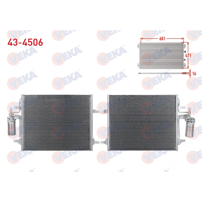 KLIMA RADYATORU VOLVO S60 II 2.0 2010-