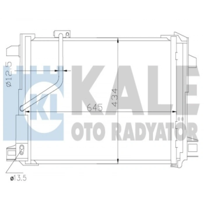 KLIMA RADYATÖRÜ W204-207-212-218 M651-271-272-BM 07-