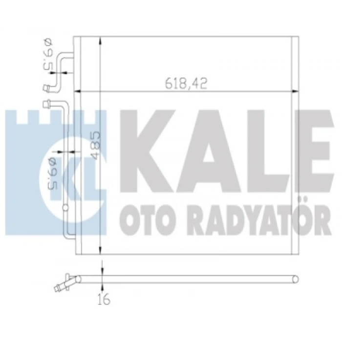 KLIMA RADYATÖRÜ W210 BM 95-02