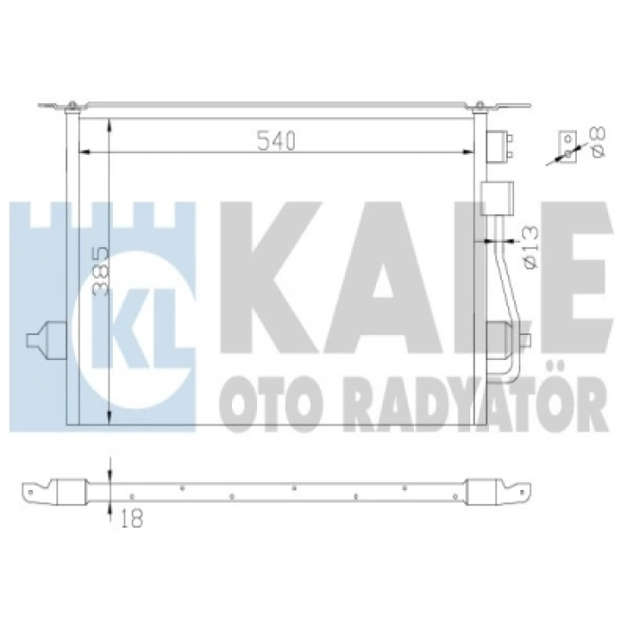 KLIMA RADYATÖRÜ XS7H 19710 BA/97BW19710BC MONDEO BM 96-