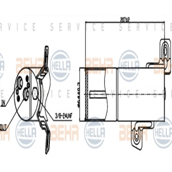 KLIMA TÜPÜ W221-216 07-14