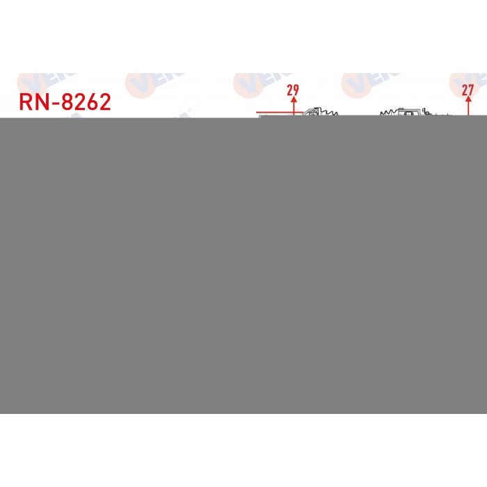 KOMPLE AKS SAG ON UZUNLUK 1012mm (7 VITES CIFT KAVRAMA) RENAULT KADJAR 1.5 BlueDCI 2018- / NISSAN QASHQAI II 1.5 dCi 2018-