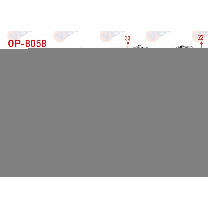 KOMPLE AKS SOL ON UZUNLUK 642mm OPEL ASTRA K 1.0 T - 1.4i M-T 2015-