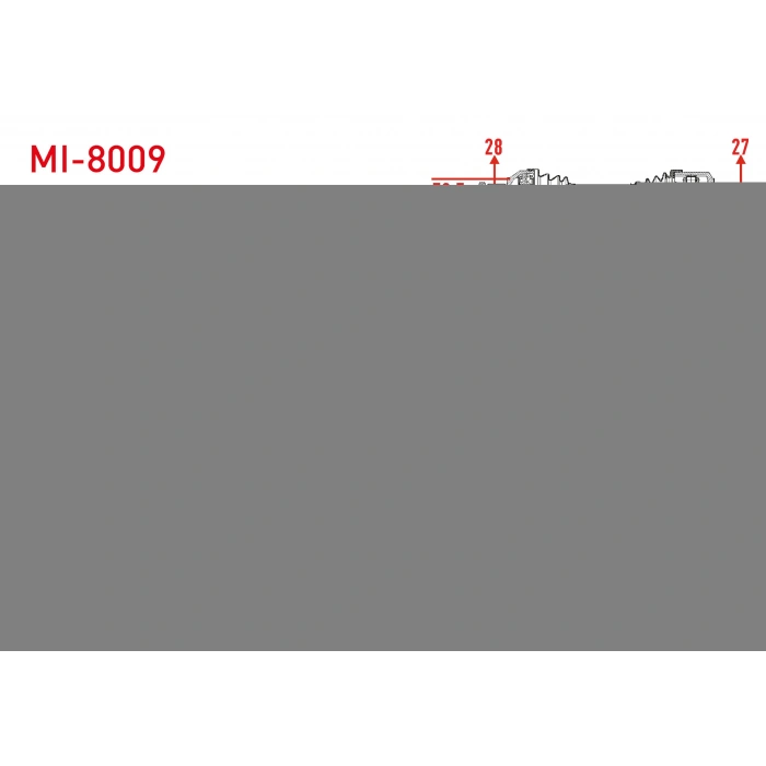 KOMPLE AKS SOL ON UZUNLUK 669mm MITSUBISHI ASX 1.6 M-T 2010- / LANCER VIII 1.6 M-T 2008-