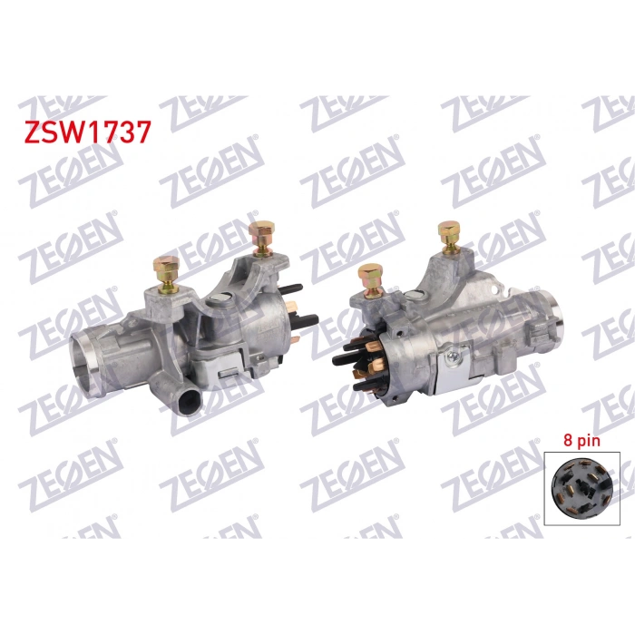 KONTAK GOVDESI 8 PIN AUDI A2, A3, A4, A6, A8 2001-2005