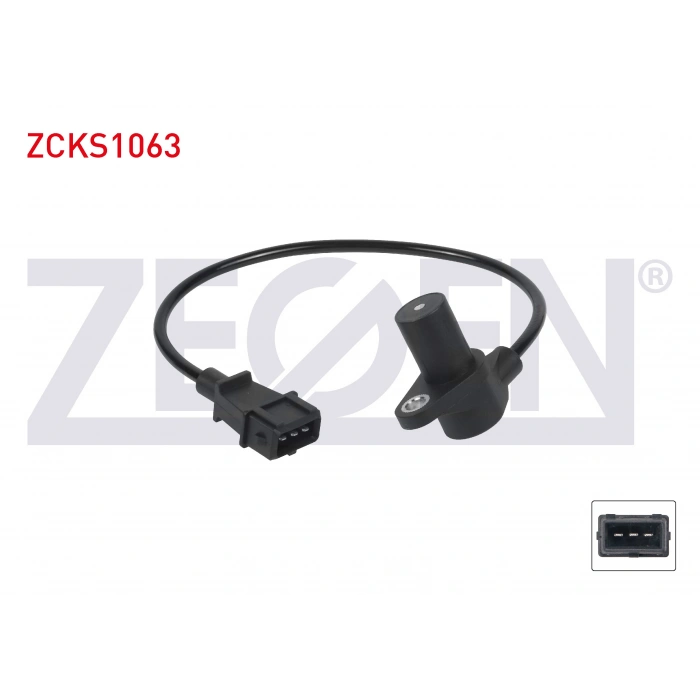 KRANK DEVIR SENSORU KABLOLU 390 mm FIAT PALIO WEEKEND 1.4 178 B2.000 1997-2001 / SIENA 1.4 178 B2.000 2011-2012