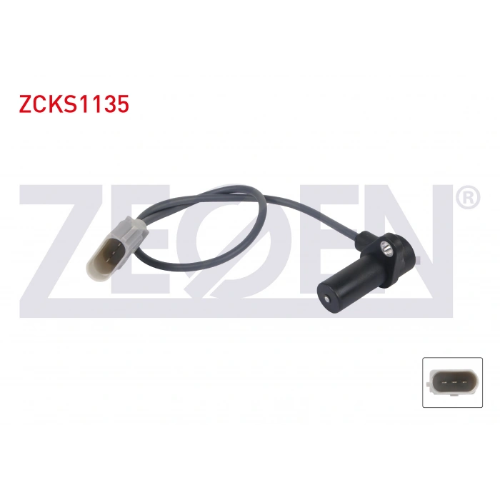 KRANK DEVIR SENSORU KABLOLU 450 mm VOLKSWAGEN TOUAREG 4.2 V8 2002-2006 / AUDI A6 C5 4.2 QUATTRO ASG, ARS, AWN, ART 1998-2005 / A8 D2 3.7 QUATTRO AEW, AKJ 1995-1998