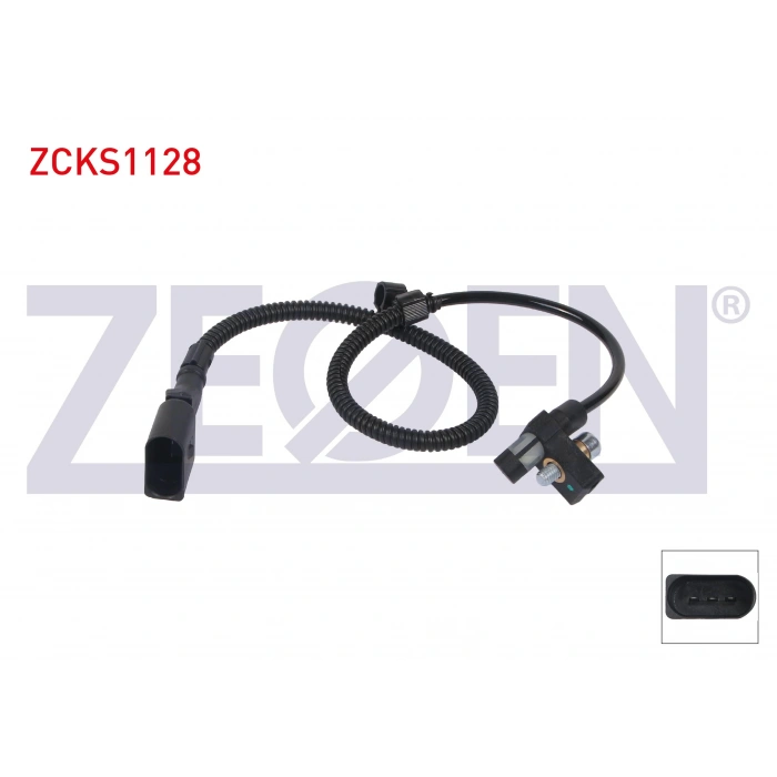 KRANK DEVIR SENSORU KABLOLU 510 mm VOLKSWAGEN POLO 1.4 1999-2001 / SEAT AROSA 1.0 AUC, ALL, ALD, ANV, AER 1997-2004 / CORDOBA 1.4 I AKK, ANW, AUD, APQ, AKV, AEX, ABD 1994-2002