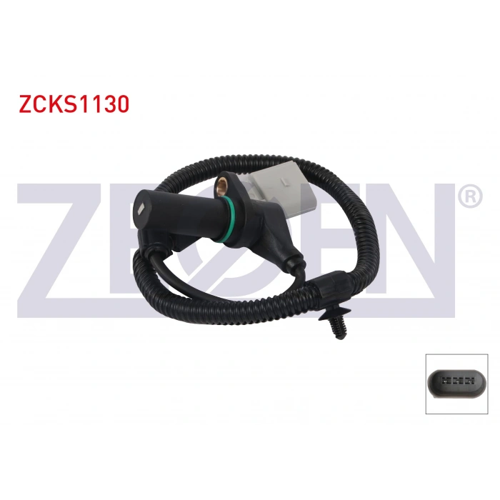 KRANK DEVIR SENSORU KABLOLU 530 mm VOLKSWAGEN SHARAN 1.9 TDI 2002-2010 / SEAT ALHAMBRA 1.9 TDI ASZ 2002-2008 / SKODA FABIA I 1.9 TDI RS BLT, ASZ 2003-2008