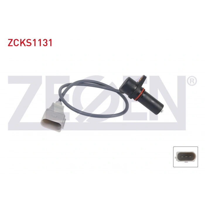 KRANK DEVIR SENSORU KABLOLU 535 mm SKODA FABIA I 1.9 SDI ASY 1999-2007 / OCTAVIA I 1.9 SDI AGP, AQM 1997-2003 / OCTAVIA I 1.9 TDI ASV, AHF 1997-2006