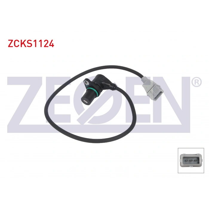 KRANK DEVIR SENSORU KABLOLU 580 mm VOLKSWAGEN PASSAT B5 1.8 T 1996-2000 / AUDI A4 B5 1.8 T AWT, APU, ANB, ARK, AEB 1995-2000 / A6 C5 1.8 T AWT, APU, ANB, AEB, ARK 1997-2005