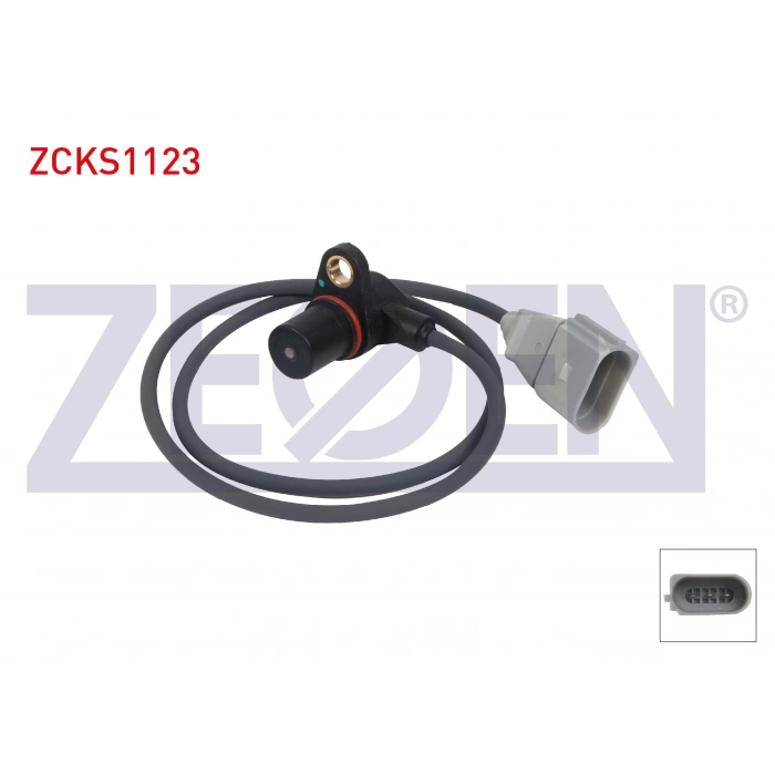 KRANK DEVIR SENSORU KABLOLU 750 mm AUDI A4 B5 1.8 T AWT, APU, ANB, ARK, AEB 1995-2000 / SEAT EXEO 1.6 ALZ 2009-2010