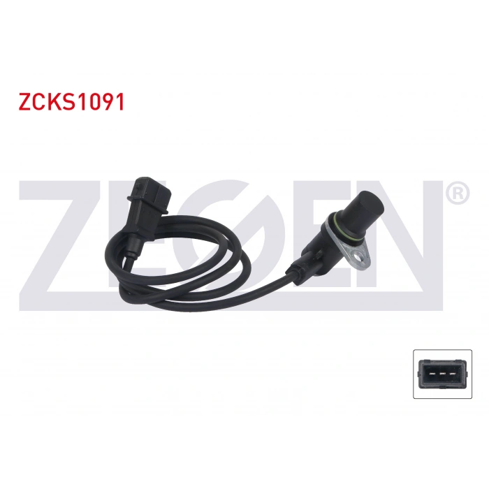 KRANK DEVIR SENSORU KABLOLU 820 mm OPEL ASTRA F 1.8 I 16V C 18 XEL, X 18 XE 1994-2001 / CALIBRA A 2.0 I 16V X 20 XEV 1994-1997