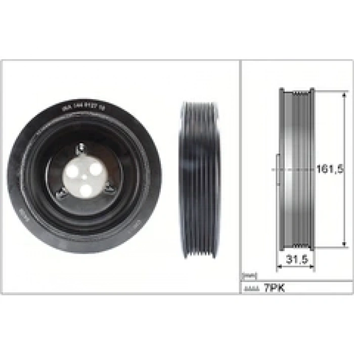 KRANK KASNAGI 4C1Q 6B319 BA TRANSIT V-184-347 2,2/2,4 DI/TDCI/TD4) 01-