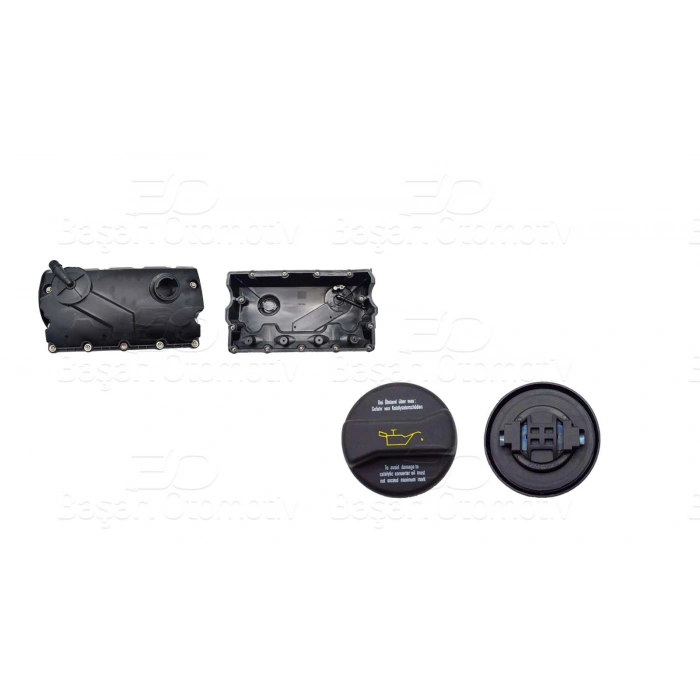 KULBUTOR KAPAGI PLASTIK (CONTA+KAPAK) VW FOX LUPO POLO AUDI A2 SKODA FABIA 2 ROOOMSTAR SEAT AROSA CARDOBA IBIZA 1.2 TDI 1.4 TDI 97 >