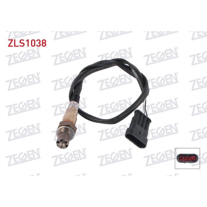 LAMBDA (OKSIJEN) SENSORU 600 mm FIAT BRAVO - MAREA 2.0i 20v HGT (182 B7.000) 1995-2007/ PALIO - STILO 1.6i 16v (182 B6.000) 1996-2005/ ALFA ROMEO 156 - GT 2.0 JTS (937 A1.000) 1997-2005