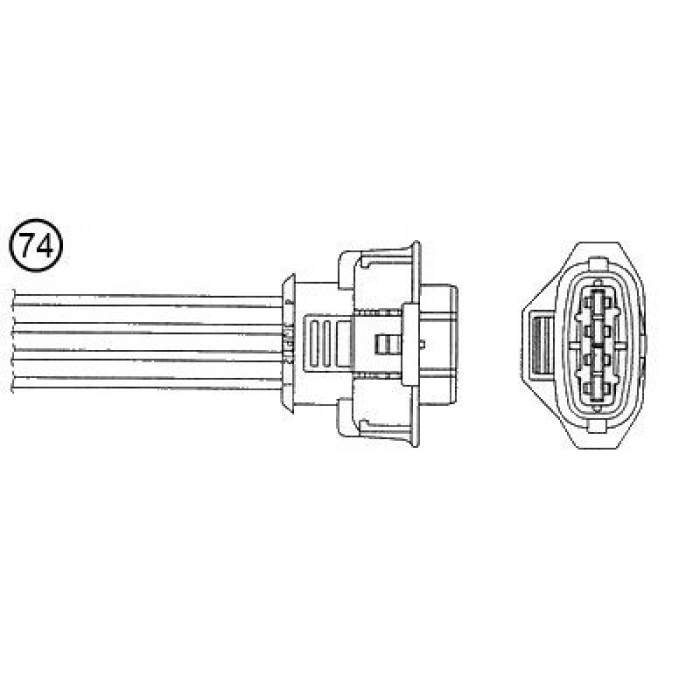 LAMBDA SENSORU ASTRA.G-VECTRA.B 1.6 16V *Z16XE*