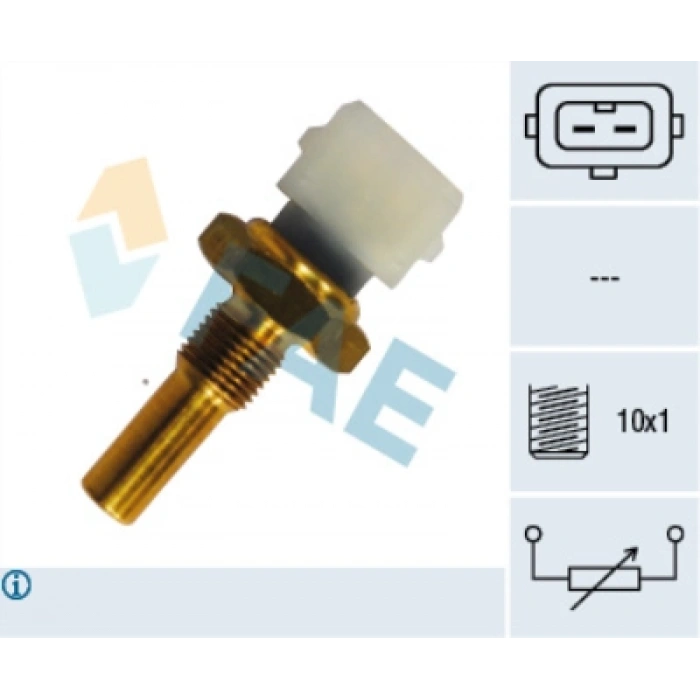MANIFOLD SICAKLIK SENSÖRÜ 0280130040 GOLF2-A80 PN-EZ-RH 1,6-1,8 84-