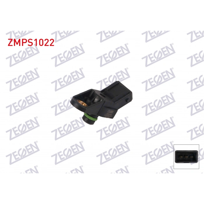 MAP SENSORU CITROEN BERLINGO 1.4 1996-2011 / SAXO 1.4 - 1.6 1996-2004 / XSARA 1.4 - 1.6 1997-2004/ PEUGEOT 206 1.4 - 1.6 1998-2006/ 306 1.6 1993-2002
