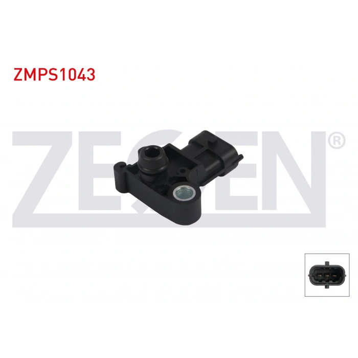 MAP SENSORU OPEL ASTRA J 1.4 2009-2015/ CORSA D 1.4 2012-2018/ MOKKA A 1.4 2013-2020/ INSIGINA A 2011-2017 / CHEVROLET AVEO (T300) 1.4 T 2013-/ CRUZE 1.4 2013-/ TRAX 1.4 2012-