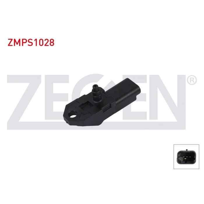MAP SENSORU PEUGEOT 206 1.6 HDI 04-07/ 307 1.6 HDI 04-09/PARTNER 1.6 HDI 08-/FORD FOCUS II 1.6 TDCI 07-10/FIESTA VI 1.6 TDCI 07-10/CITROEN C4 I 1.6 HDI 2009-/C5 III 1.6 HDI 2012-/BERLINGO 1.6 HDI 08-