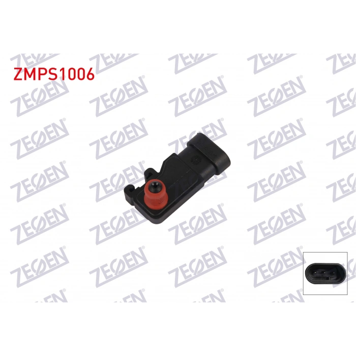 MAP SENSORU RENAULT KANGOO 1.2 1997-/ LAGUNA I 1.6 1997-2001/ CLIO II 1.2 1998-2010/ MEGANE I 1.4 1999-2003/ TWINGO II 1.2 2007-2014