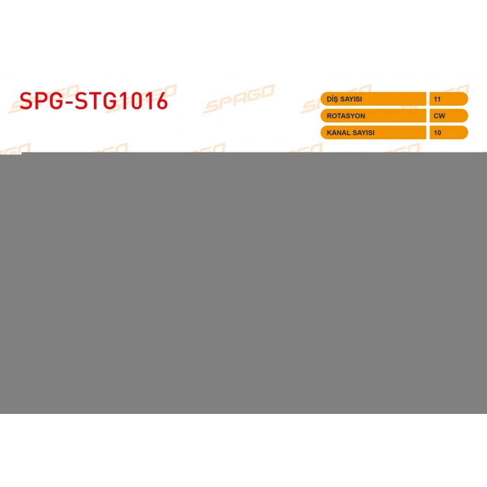MARS DISLISI 11 DIS CW 10 KANAL PEUGEOT 207 1.6 HDI 2009-2012 / 307 1.6 2001-2009 / CITROEN BERLINGO 1.6 HDI 2010- / RENAULT MEGANE I 1995-2003