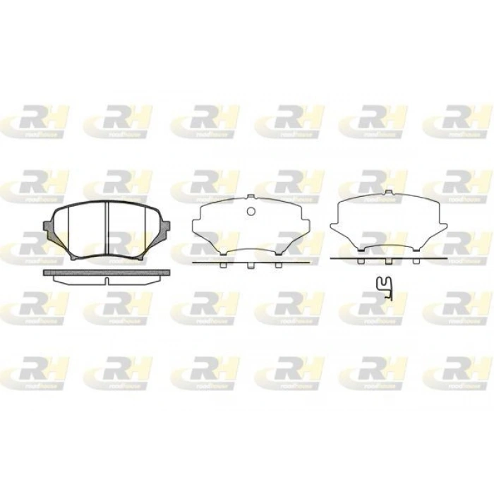 MASERATI ATE FREN BALATASI ÖN QUATTROPORTE