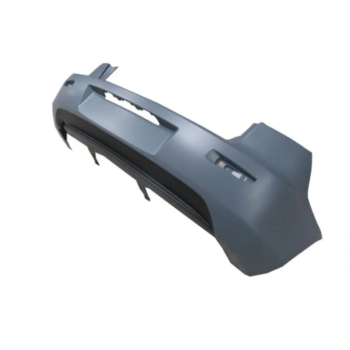 MAZDA 3- SD- 03/06; ARKA TAMPON GRİ (KARLIKLI/PLAKA/REFLEKTÖR DELİKLİ) (TYG)