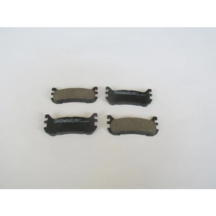 MAZDA 323- FAMILIA- 95/97; ARKA FREN BALATASI (DİSK)(102X31.5X12.5)(DAIWA)