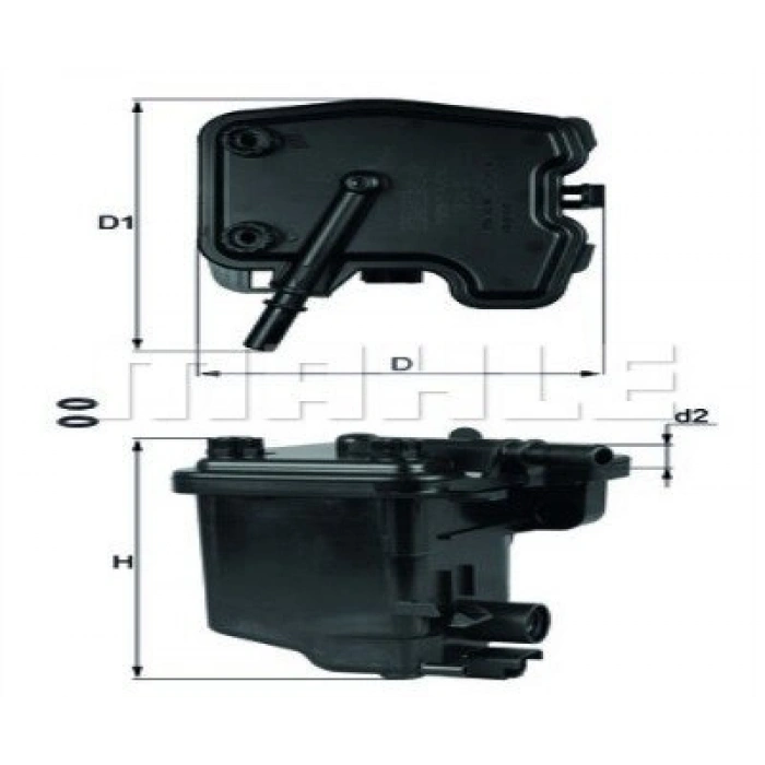 MAZOT FILTRESI 206-407 1,6 04/- XX