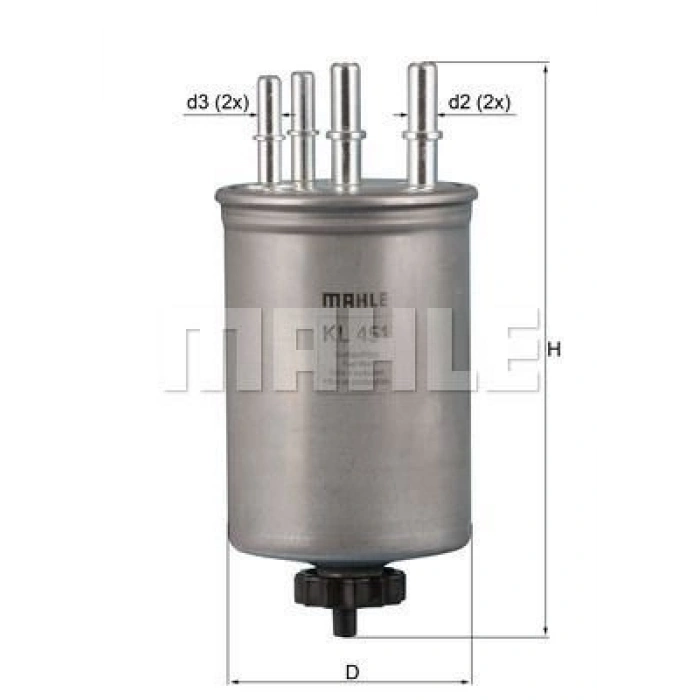 MAZOT FİLTRESİ A6 0512 2.7 TDI 3.0 TDI