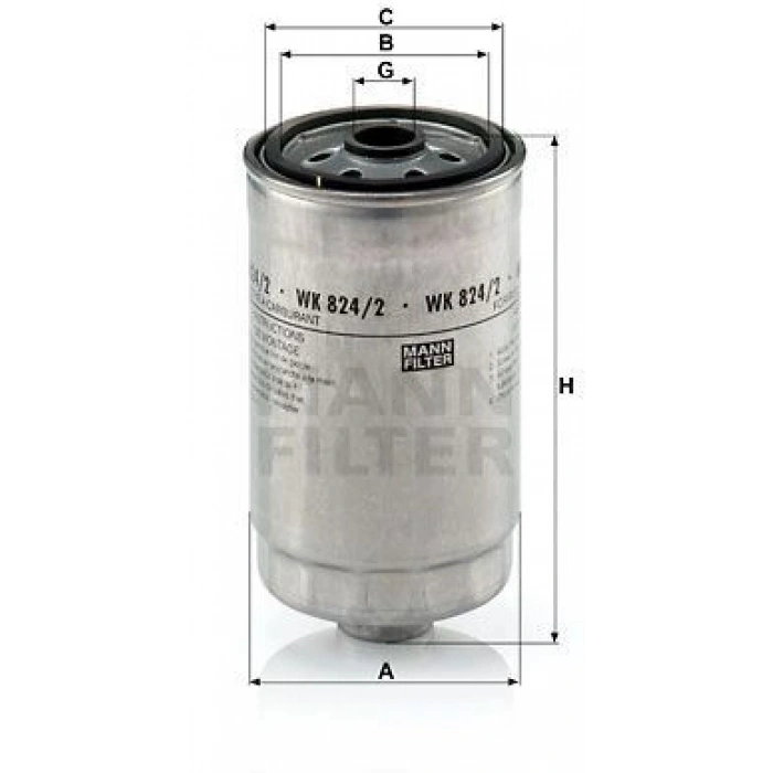 YAKIT FİLTRESİ KIA MOTORS SOUL 1.6 CRDİ 128HP 02 09- KAMPANYALI