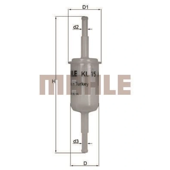 MAZOT FİLTRESİ PASSAT 00>05 / A4 02>04 A6 97>05 A8 00>02 2.5 TDI