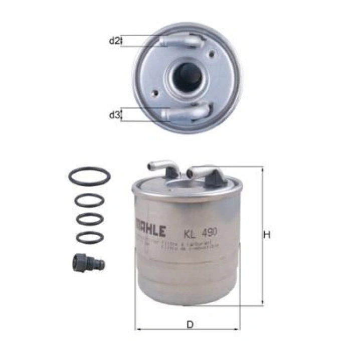 MAZOT FİLTRESİ POLO 06> / FABIA ROOMSTER 1.4 TDI 1.6 TDI