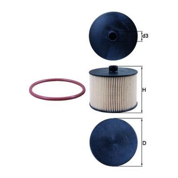 MAZOT FİLTRESİ TRAFIC II MASTER 06 2.5 DCI / VIVARO 1.9 DCI MOVANO