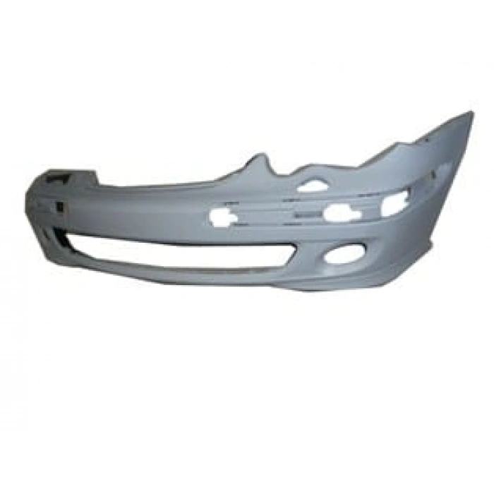 MERCEDES C CLASS- W203- 05/07; ÖN TAMPON GRİ (SİS/BANT DELİKLİ/FAR YIKAMALI(CLASSIC/ELEGANCE/AVANT.)