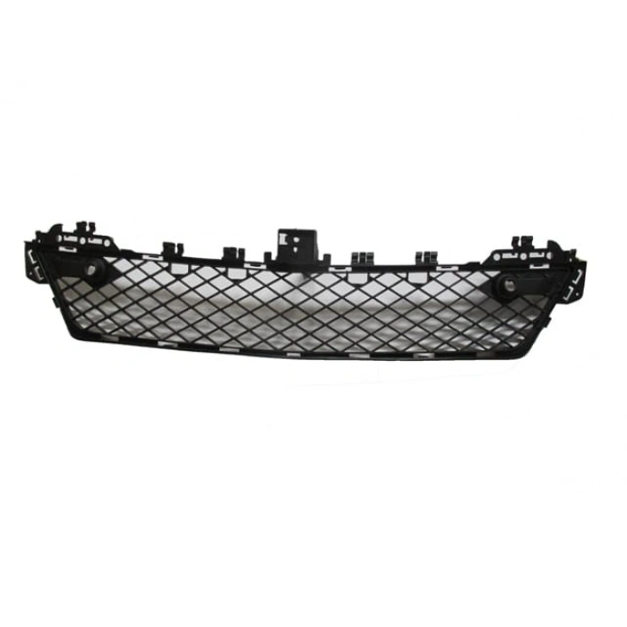 MERCEDES C CLASS- W204- 11/13; ÖN TAMPON PANJURU ORTA SENSÖR DELİKLİ (AVANTGARDE) SİYAH (TW)