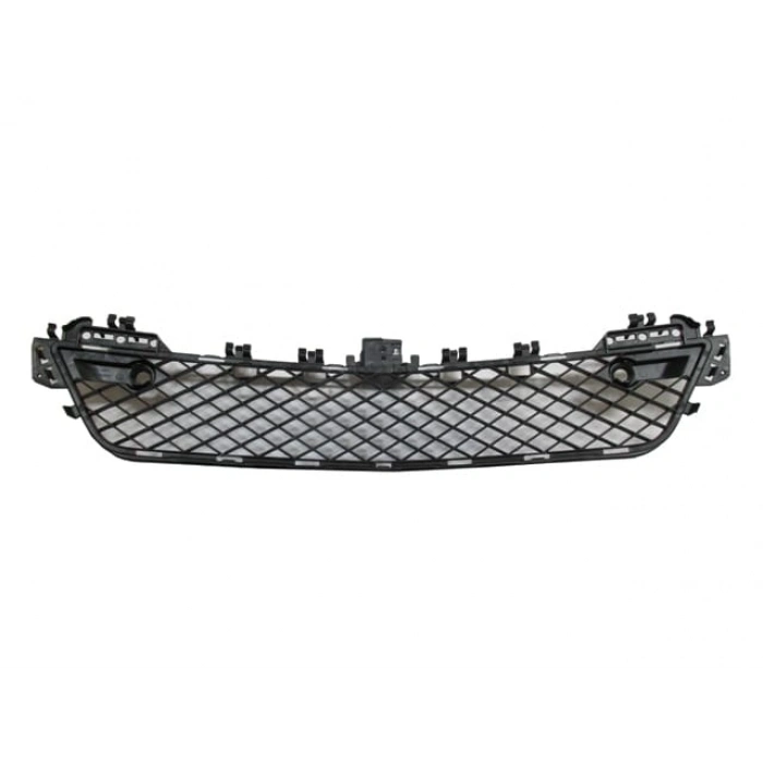 MERCEDES C CLASS- W204- 11/13; ÖN TAMPON PANJURU ORTA SENSÖR DELİKLİ (AVANTGARDE) SİYAH (TW)