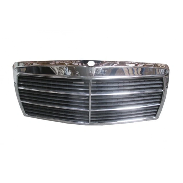 MERCEDES E CLASS- W124- 85/93; ÖN PANJUR KOMPLE NİKELAJLI/SİYAH (5 ÇITALI) (TW)