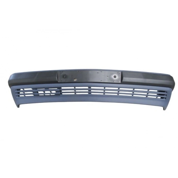 MERCEDES E CLASS- W124- 93/95; ÖN TAMPON ASTARLI(KENDİNDEN BANTLI)(ÜST KISMI NİKELAJ YERİ DELİKLİ)