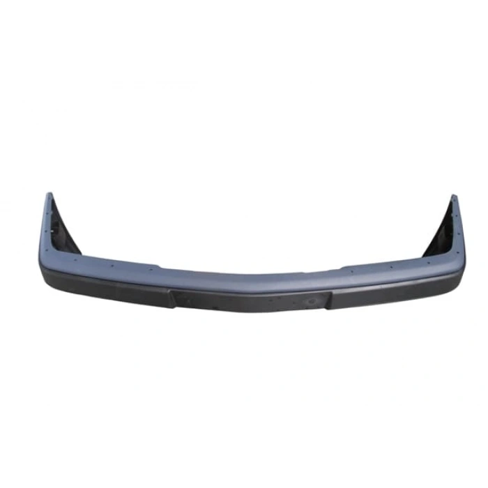 MERCEDES E CLASS- W124- 93/95; ÖN TAMPON ASTARLI(KENDİNDEN BANTLI)(ÜST KISMI NİKELAJ YERİ DELİKLİ)