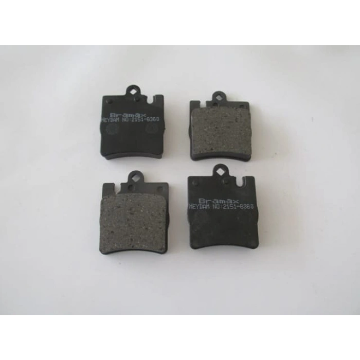 MERCEDES E CLASS- W210- 00/02; ARKA FREN BALATASI (KABLOSUZ)(DİSK) (63,6X78,4X15) (BRAMAX)