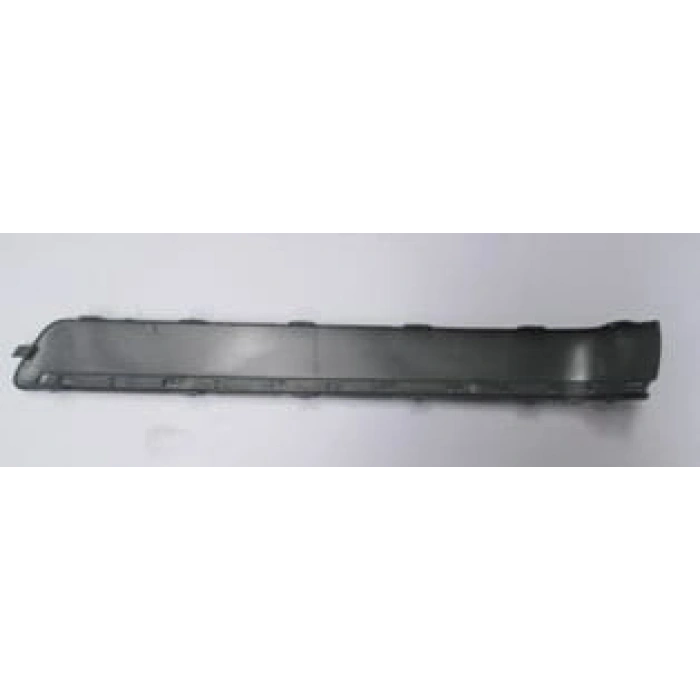 MERCEDES E CLASS- W210- 00/02; ARKA TAMPON BANDI SOL SİYAH NİKELAJ DELİKLİ (TW)