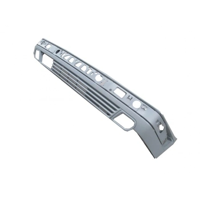 MERCEDES E CLASS- W210- 96/99; ÖN TAMPON GRİ (KAPLAMA DELİKL/ŞOK EMİCİLİ)(ELEGANCE/AVANGARD)(TW)